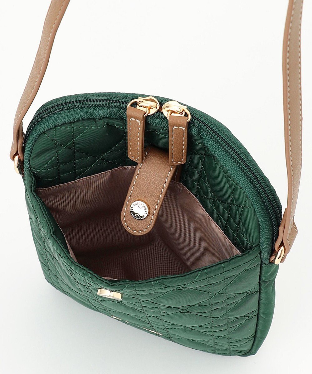 LA BAGAGERIE グリッドキルティングショルダー 