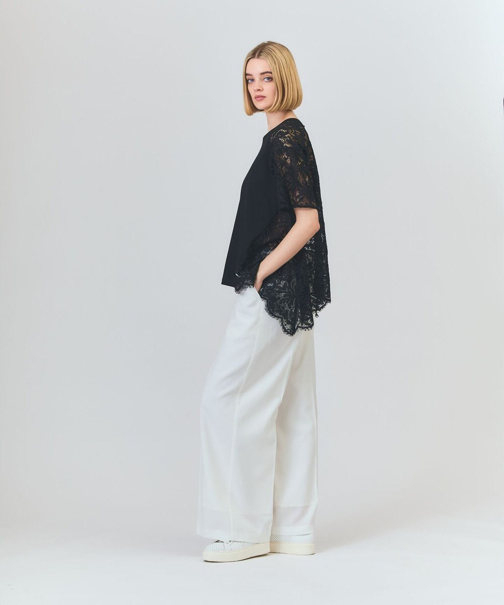 GRACE CONTINENTAL マリンワイドパンツ 