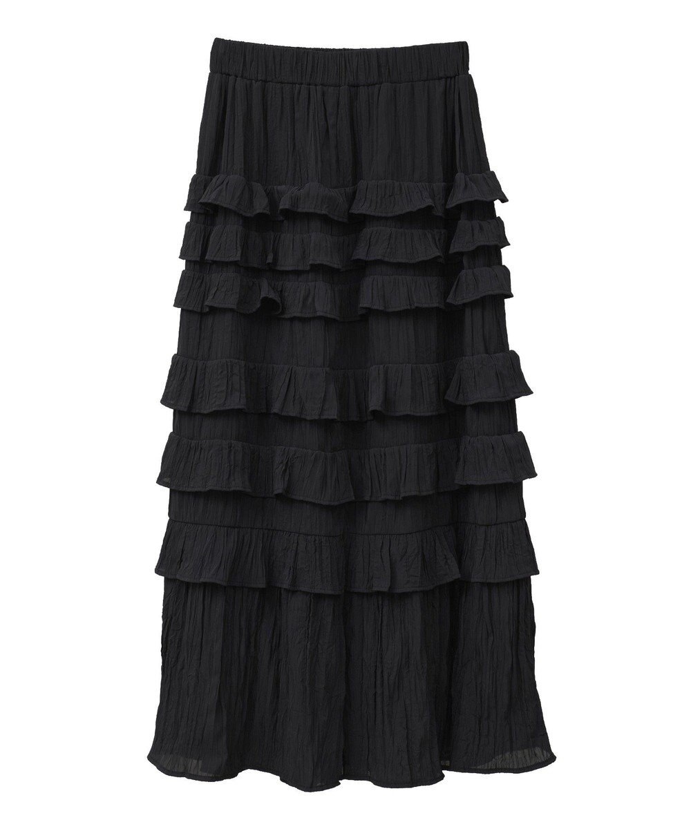 Green Parks ・ＳＵＧＡＲ　ＳＰＯＯＮ　メニーフリルスカート 