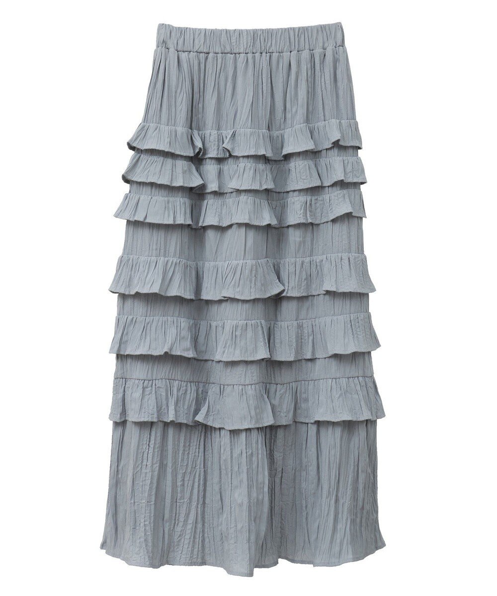 Green Parks ・ＳＵＧＡＲ　ＳＰＯＯＮ　メニーフリルスカート 