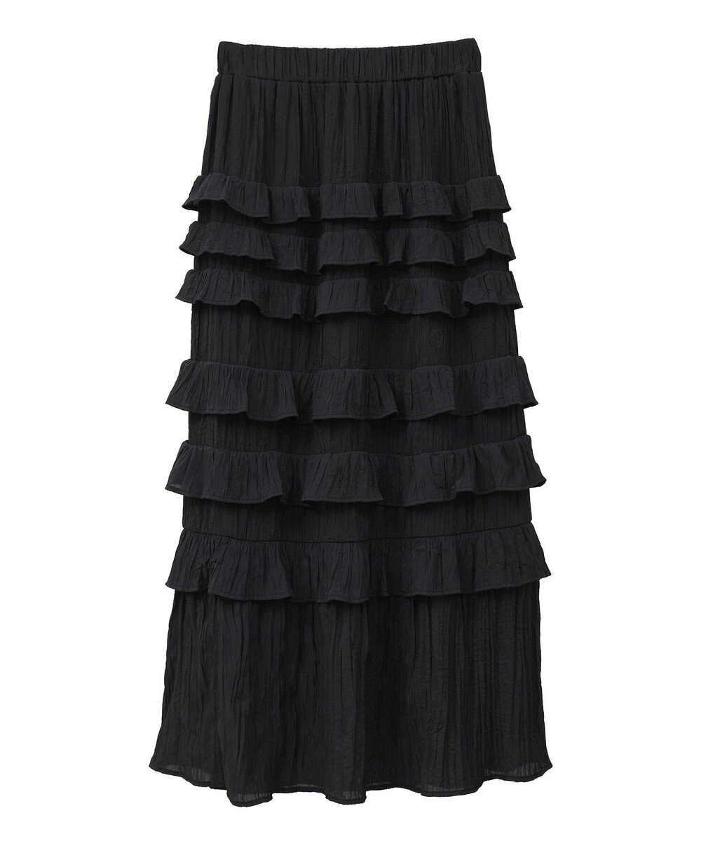 Green Parks ・ＳＵＧＡＲ　ＳＰＯＯＮ　メニーフリルスカート 