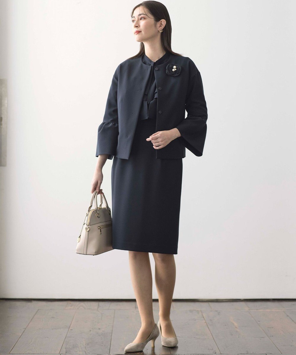 組曲 エアリーフラワーパールコサージュ 