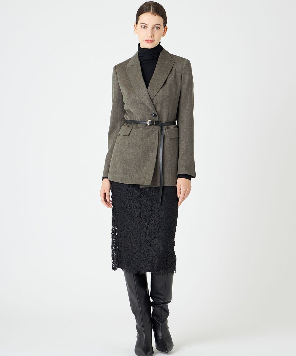 BEIGE， CAMELLIA / Iラインスカート 