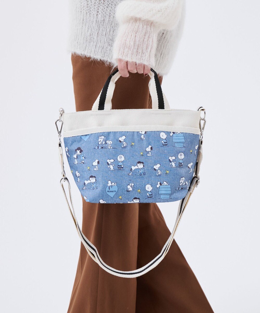 LeSportsac SMALL BUCKET TOTE/ピーナッツハッピーパルズ 