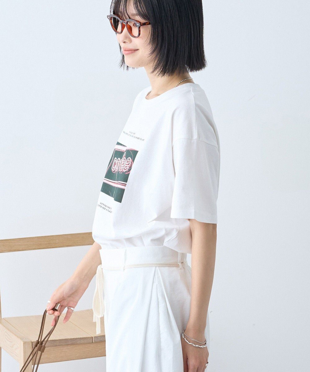 AMERICAN HOLIC 刺繍&フォトプリントTシャツ 