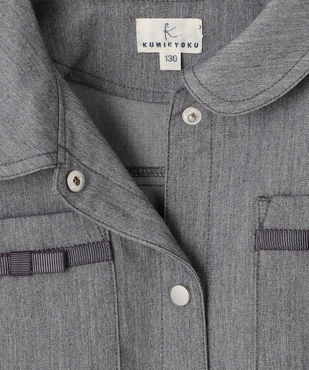 組曲 KIDS 【150-160㎝】リボンポケット ジャケット 