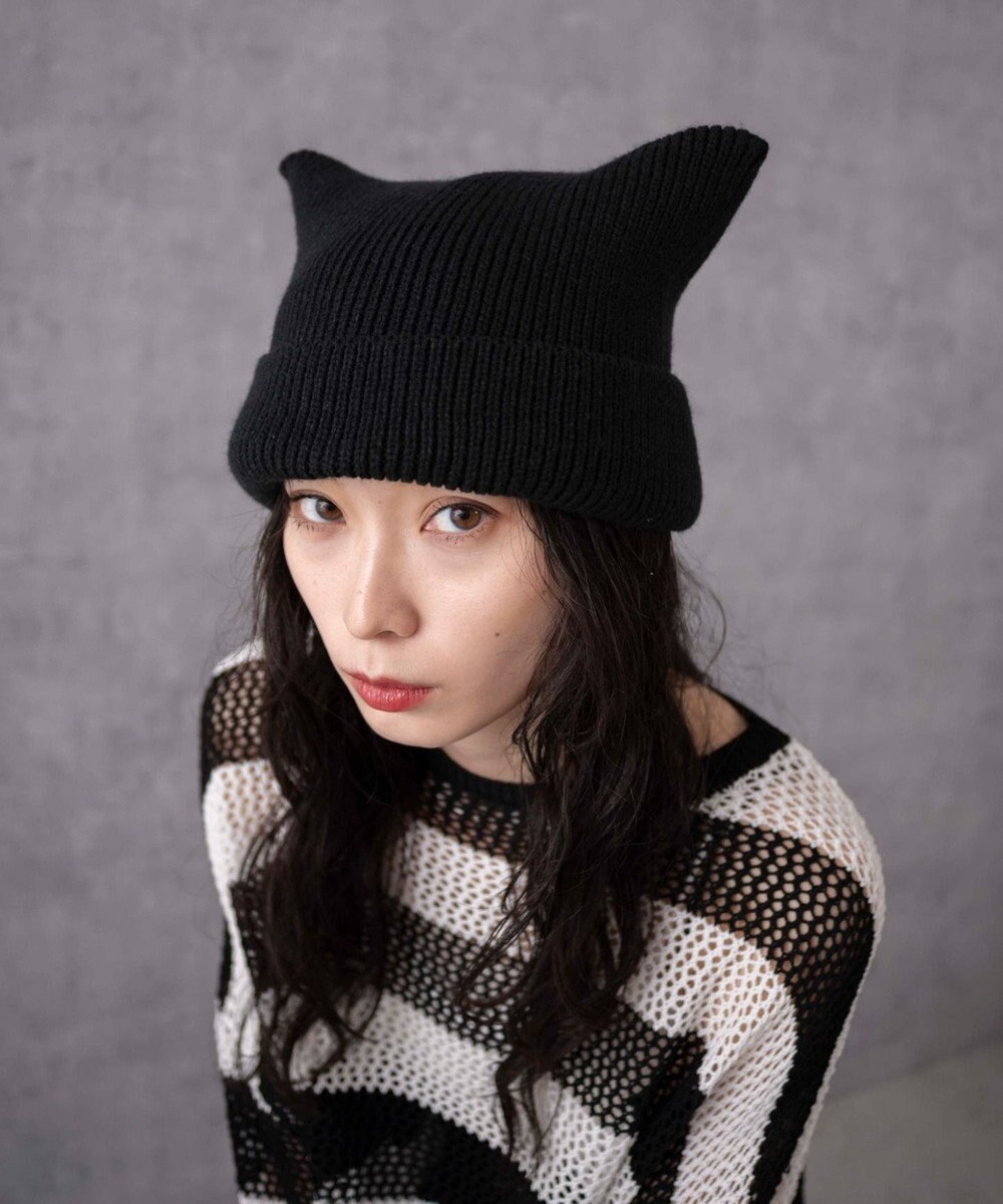 WEGO ネコミミニットキャップ 