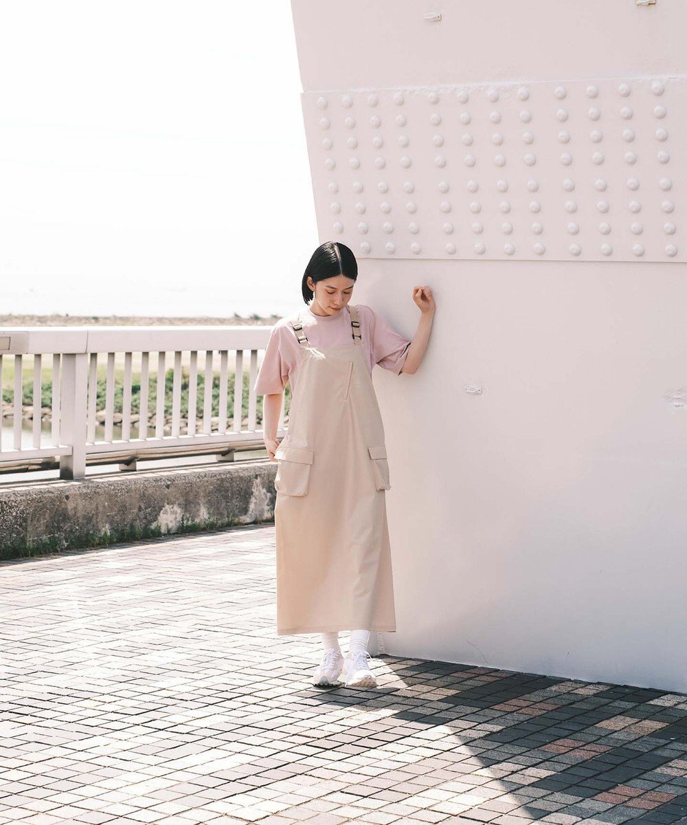 SHARE PARK LADIES 【撥水・UVカット・ストレッチ・軽量 】ナイロンジャンパースカート（S・Mサイズ） 