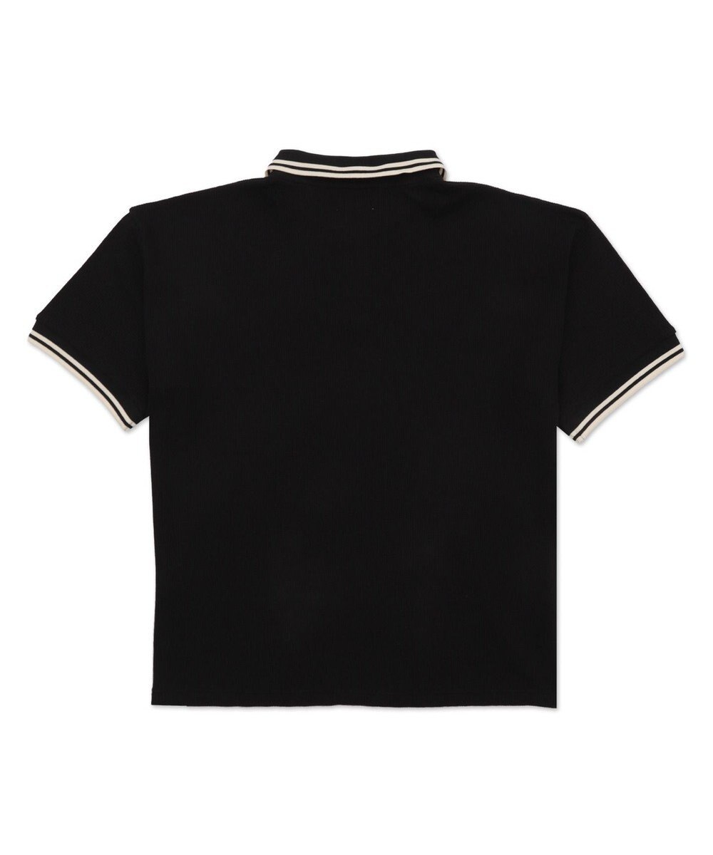 WEGO 【ユニセックス着用ITEM/MLサイズ展開】ワッフルラインポロ 