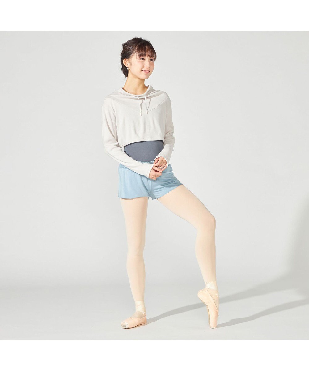 Chacott ハイネックショートトップ 