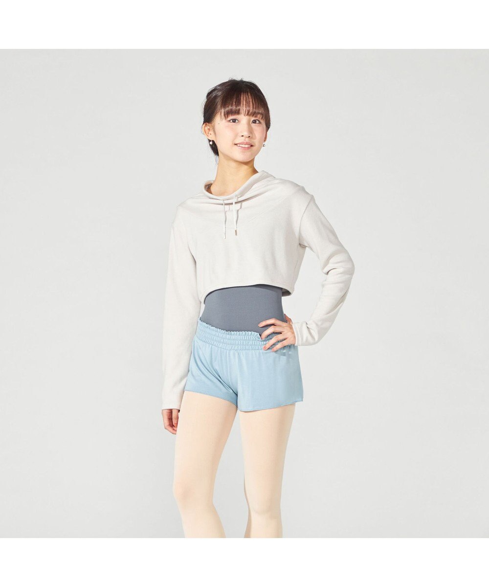 Chacott ハイネックショートトップ 