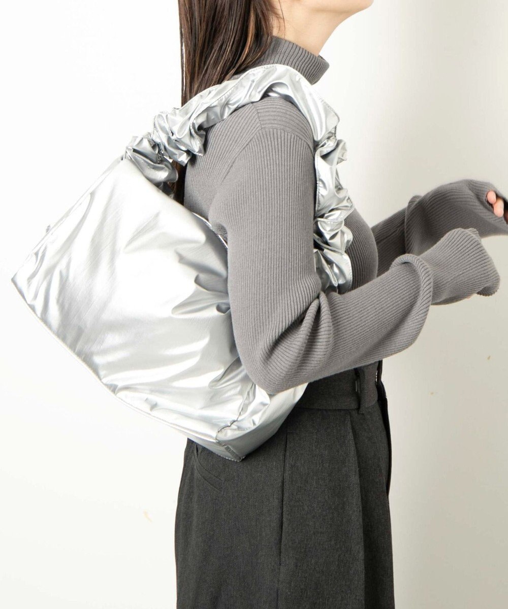 WEGO 【マルチWAY】ドロストギャザーショルダーバッグ 