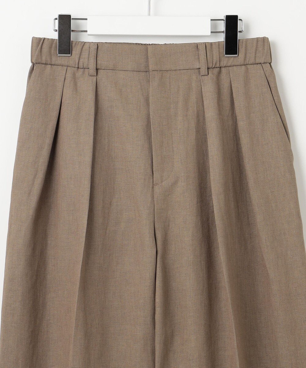 自由区 L 【洗える】ドビーオックスストレッチカーブ パンツ 