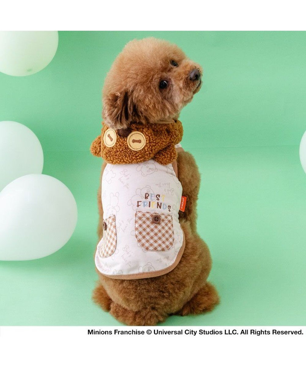 PET PARADISE ミニオン ティム フード付き タンクトップ 小型犬 