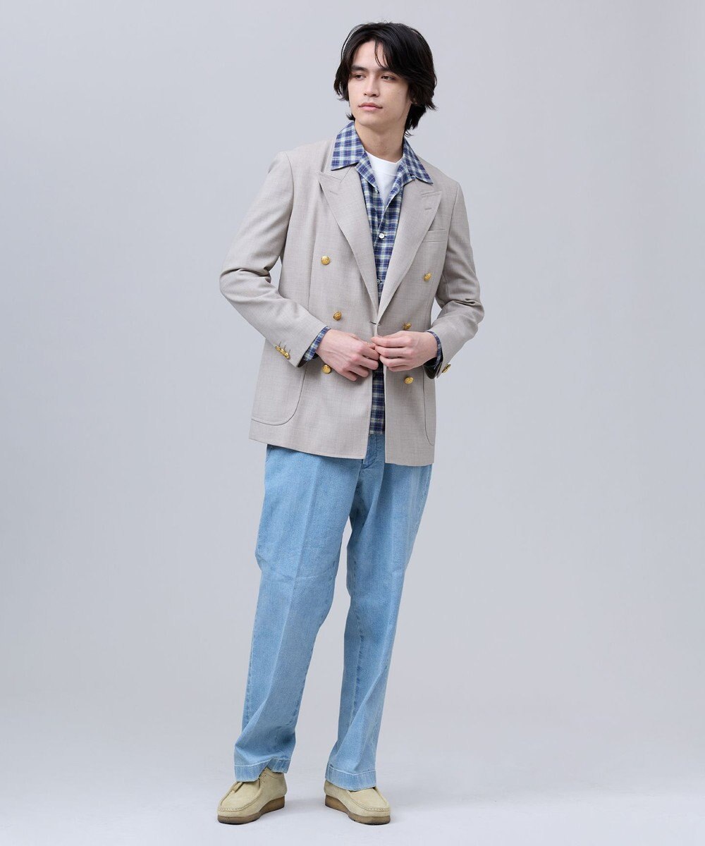 J.PRESS MEN 【J.PRESS ORIGINALS】Hight Twist Hopsack New Jack 6B Blazer / Japan Made 