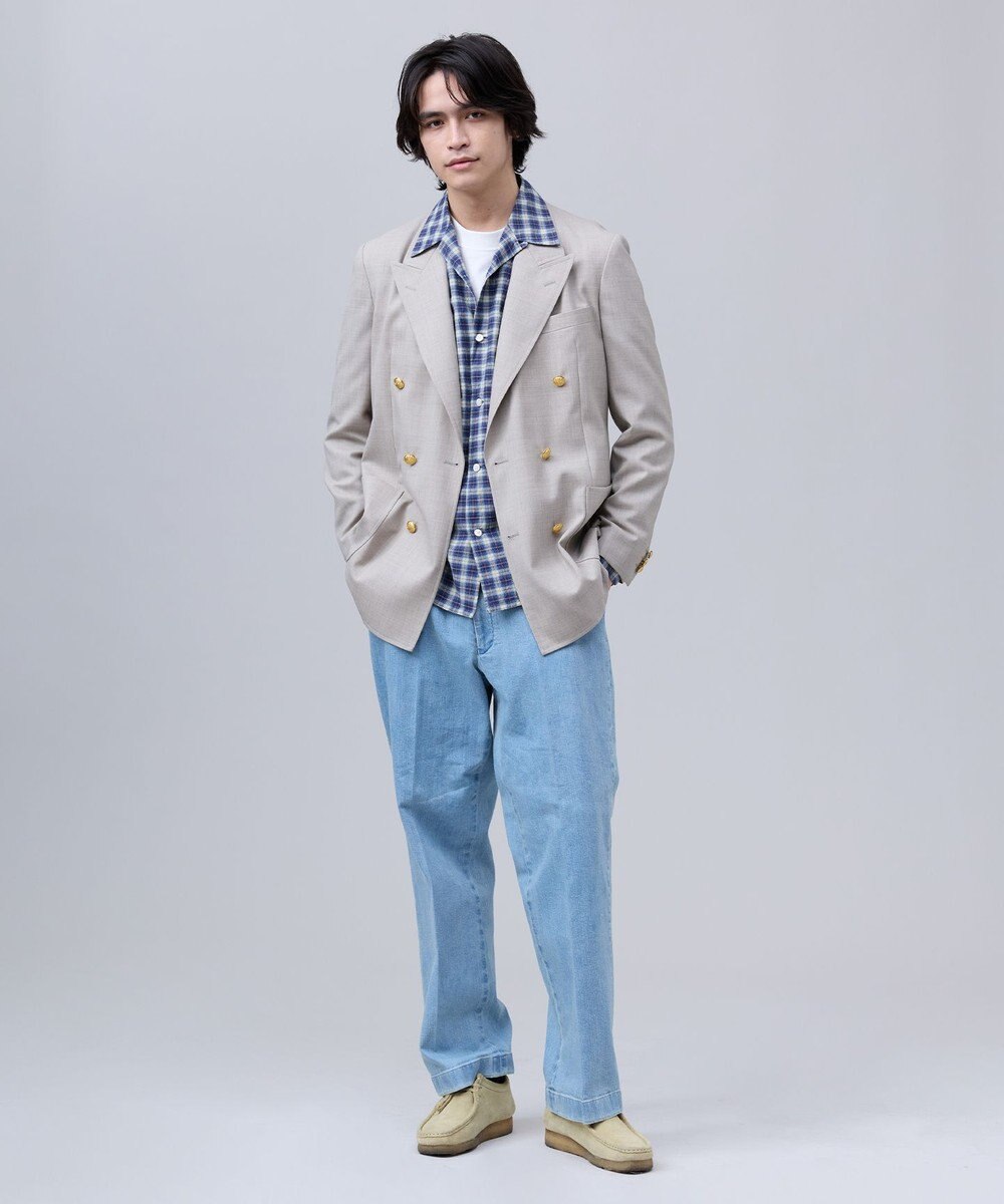 J.PRESS MEN 【J.PRESS ORIGINALS】Hight Twist Hopsack New Jack 6B Blazer / Japan Made 