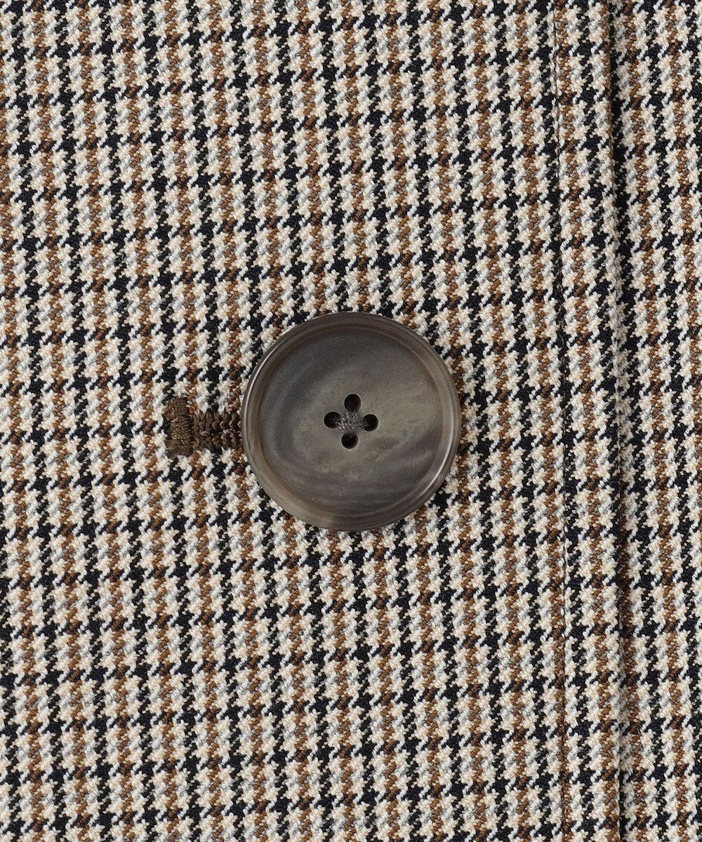 自由区 S 【撥水加工・洗える】TRギャバチェック柄 スカート 