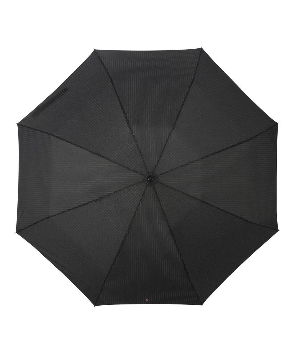 MOONBAT 【大きめ70cm】POLO RALPH LAUREN 折りたたみ傘 メンズ ストライプ ワンポイント刺繍 