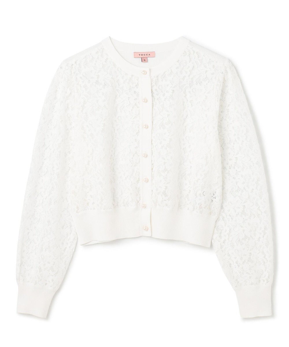 TOCCA 【洗える！】GENIUS OF LACE カーディガン 