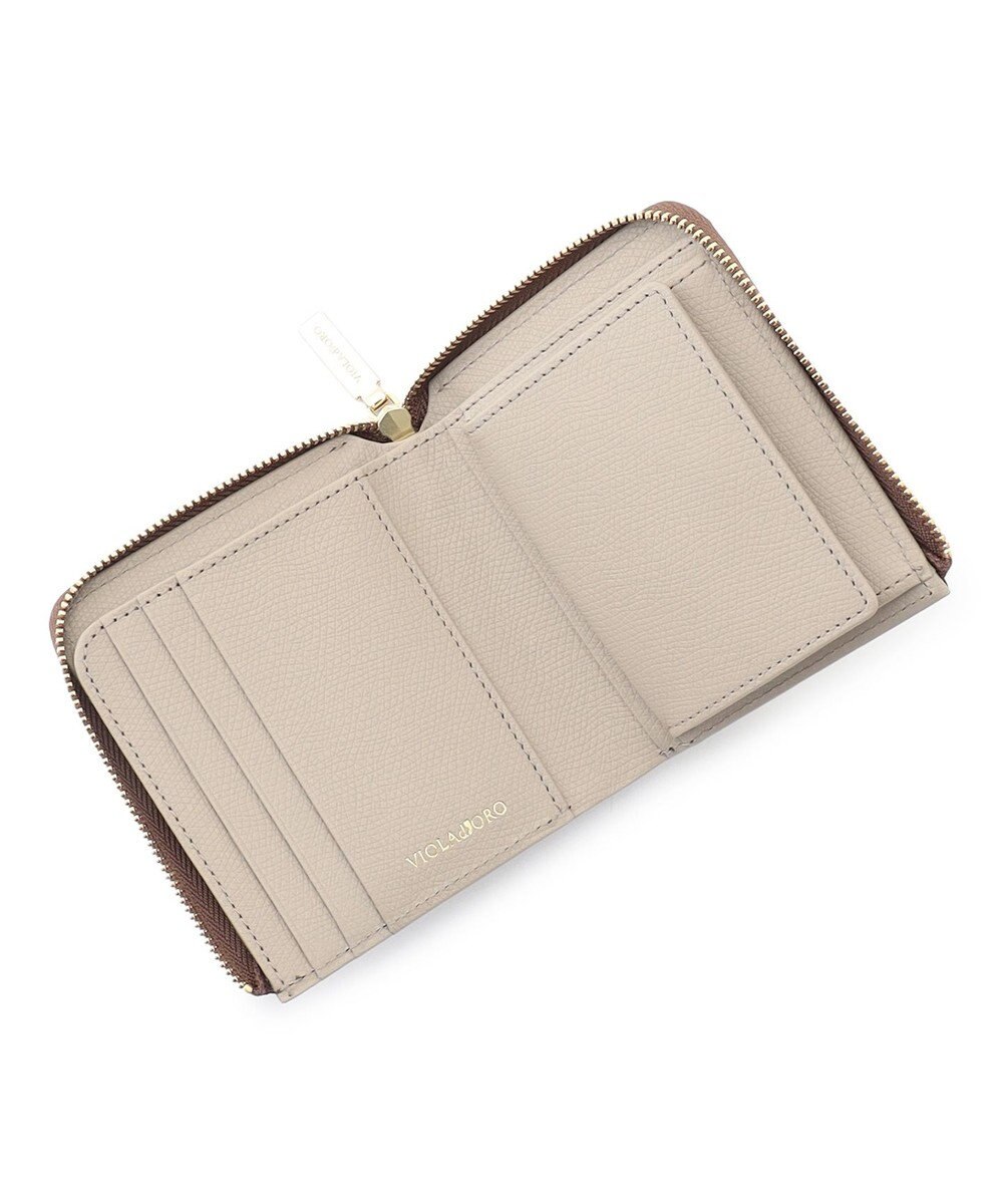 23区 VIOLAd'ORO L字ファスナー コンパクト ウォレット 