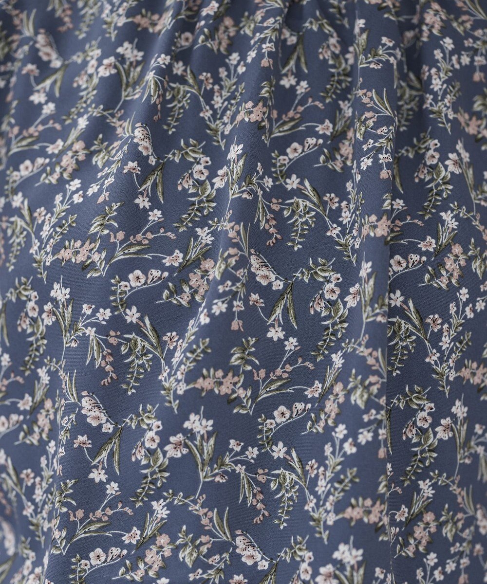 Tiaclasse 【新色追加】花柄フレンチスリーブワンピース 