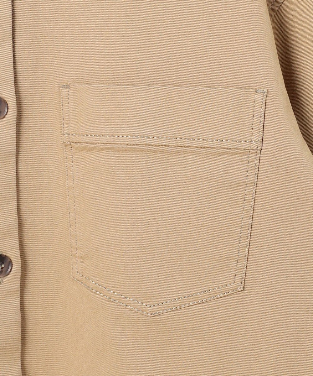 23区 L 【先行予約】ストレッチギャバ チノ ショート シャツジャケット 