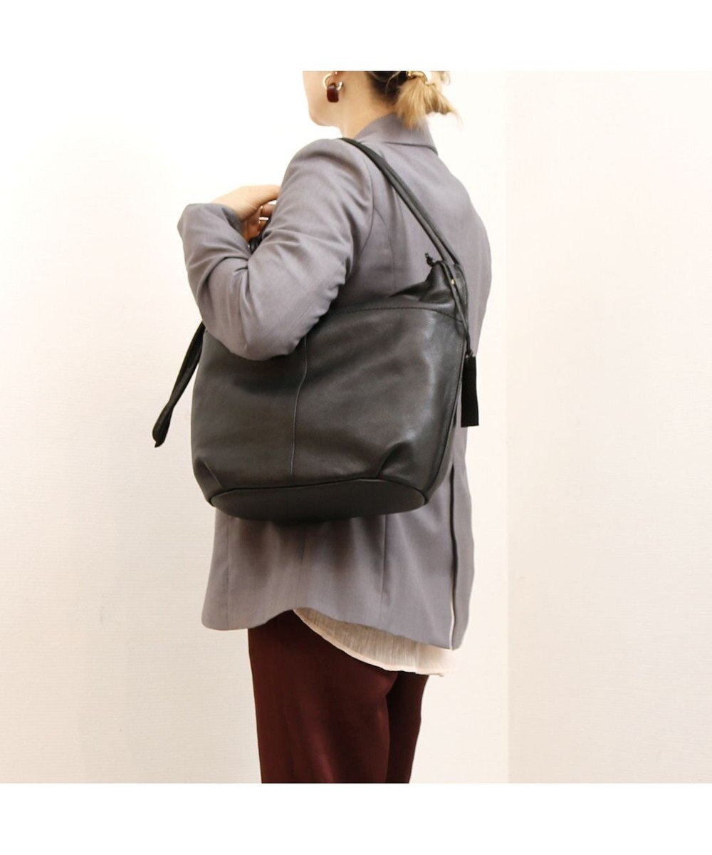 UNBILLION アトランタ ATLANTA / 牛革ロープハンドル2wayショルダーL 