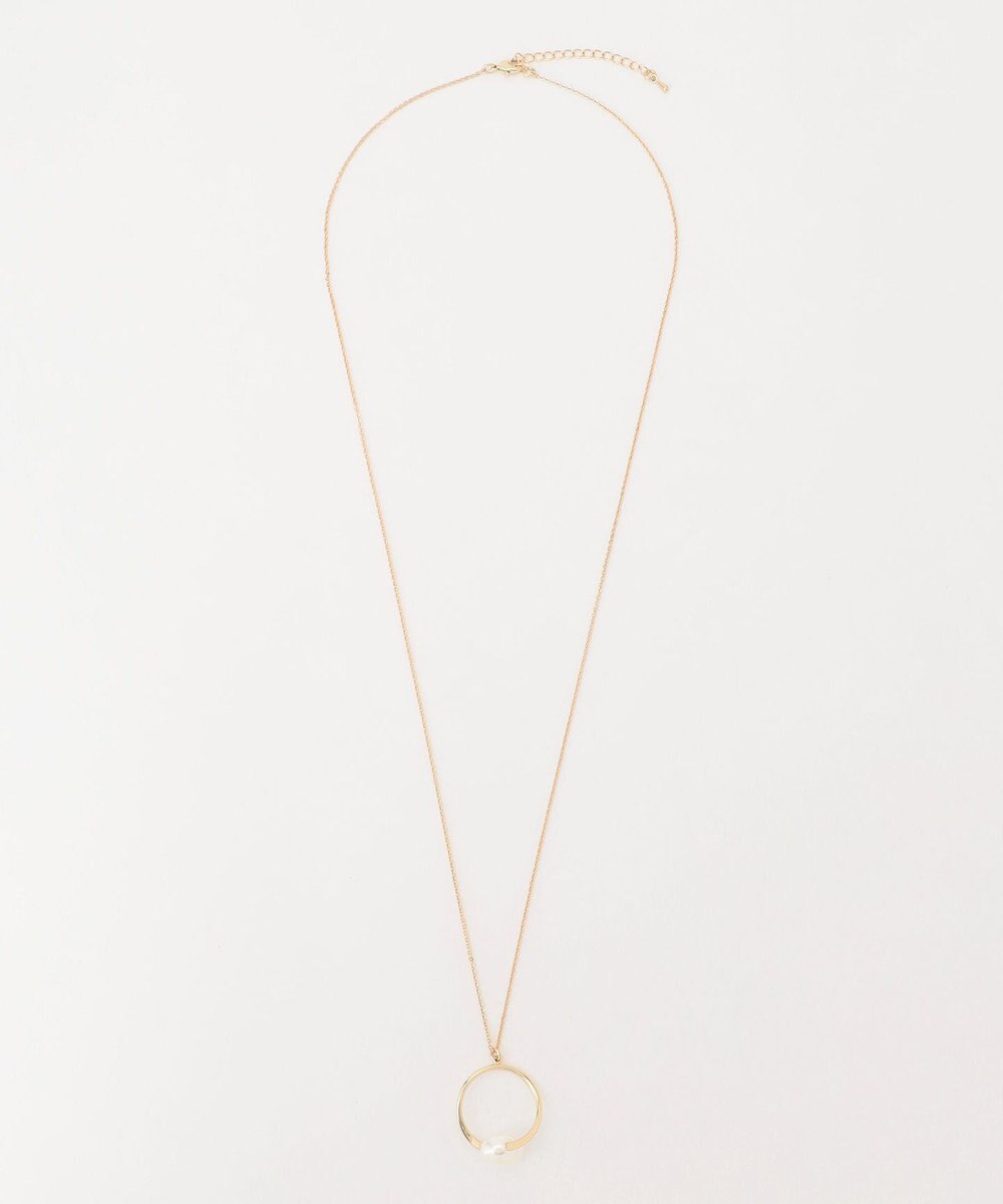 ANY パールリングワントップネックレス 