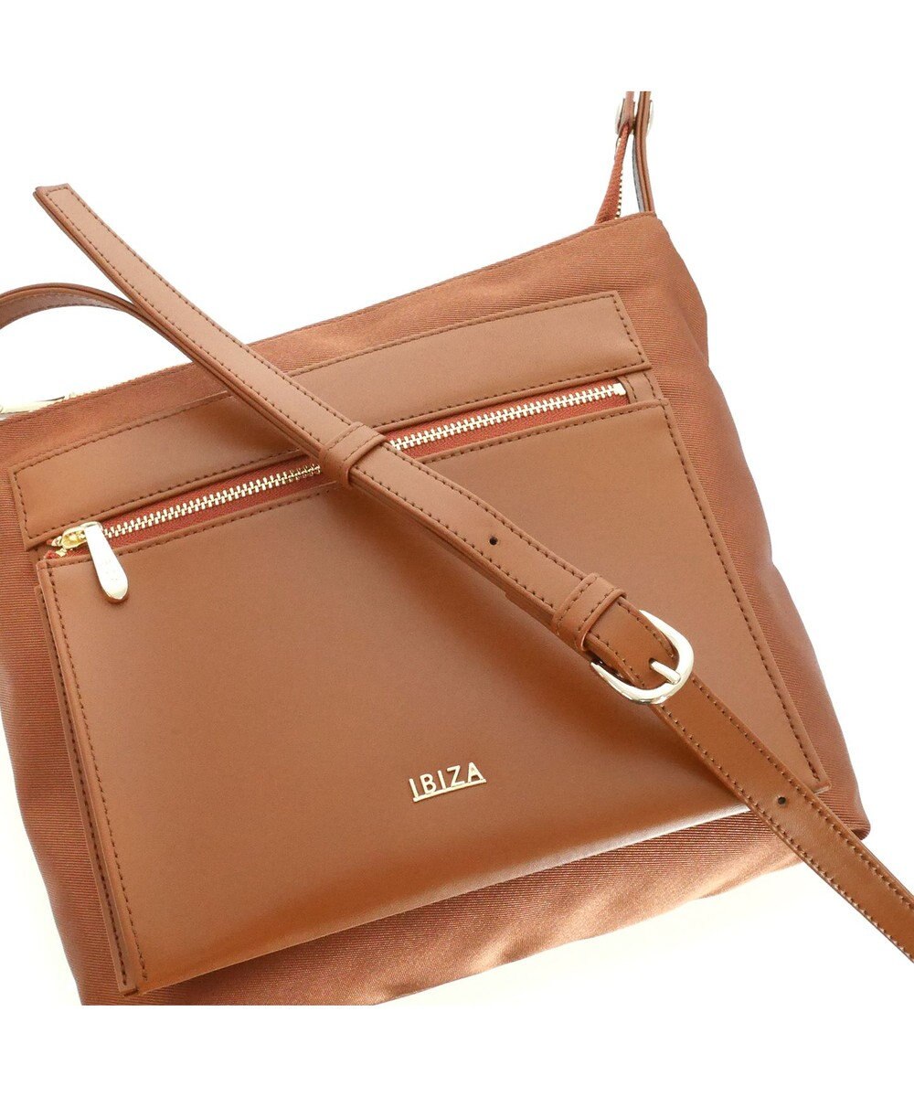 IBIZA コモド　オペラナイロン/牛革　ショルダーバッグ 