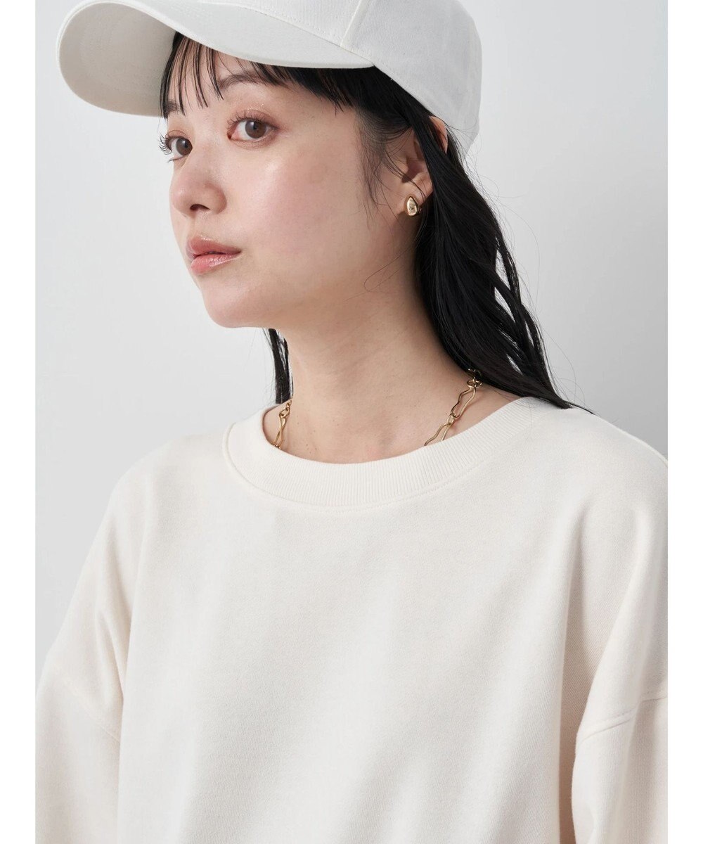 earth music&ecology 袖スリットスウェット 