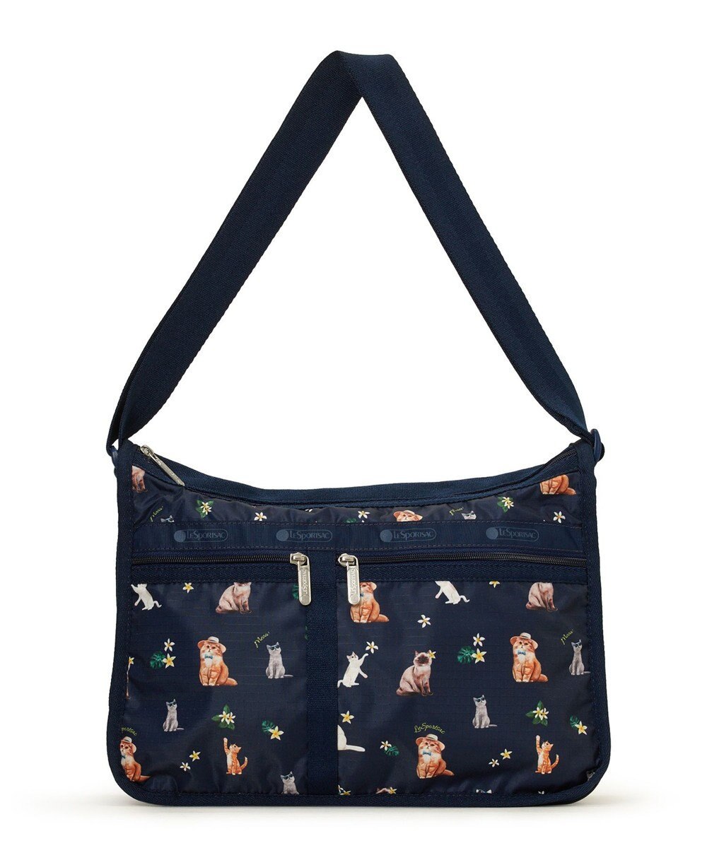 LeSportsac DELUXE EVERYDAY BAG/トロピカルミャオキャット 