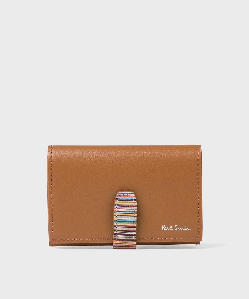 Paul Smith シグネチャーストライプタブ 名刺入れ 
