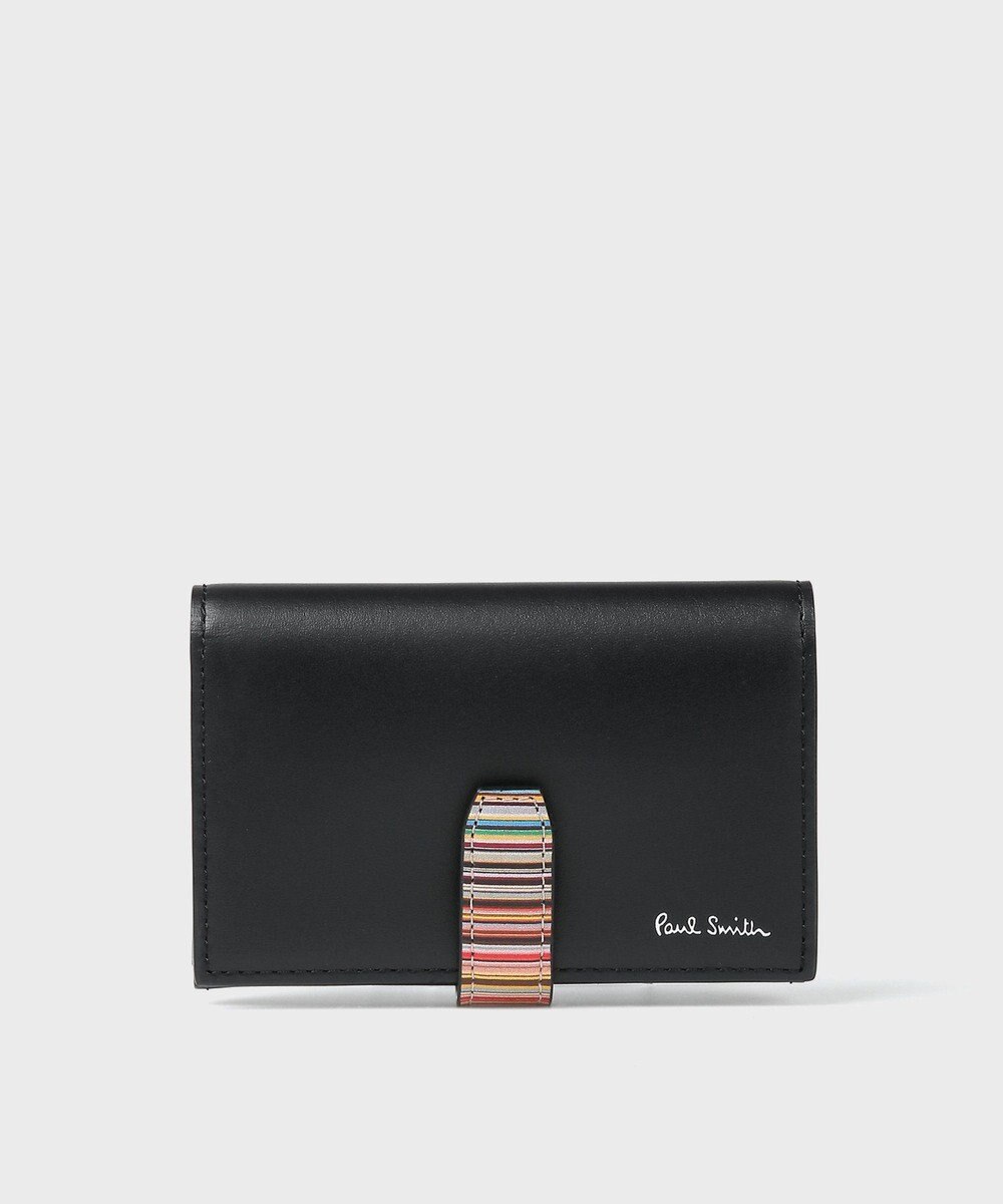 Paul Smith シグネチャーストライプタブ 名刺入れ 