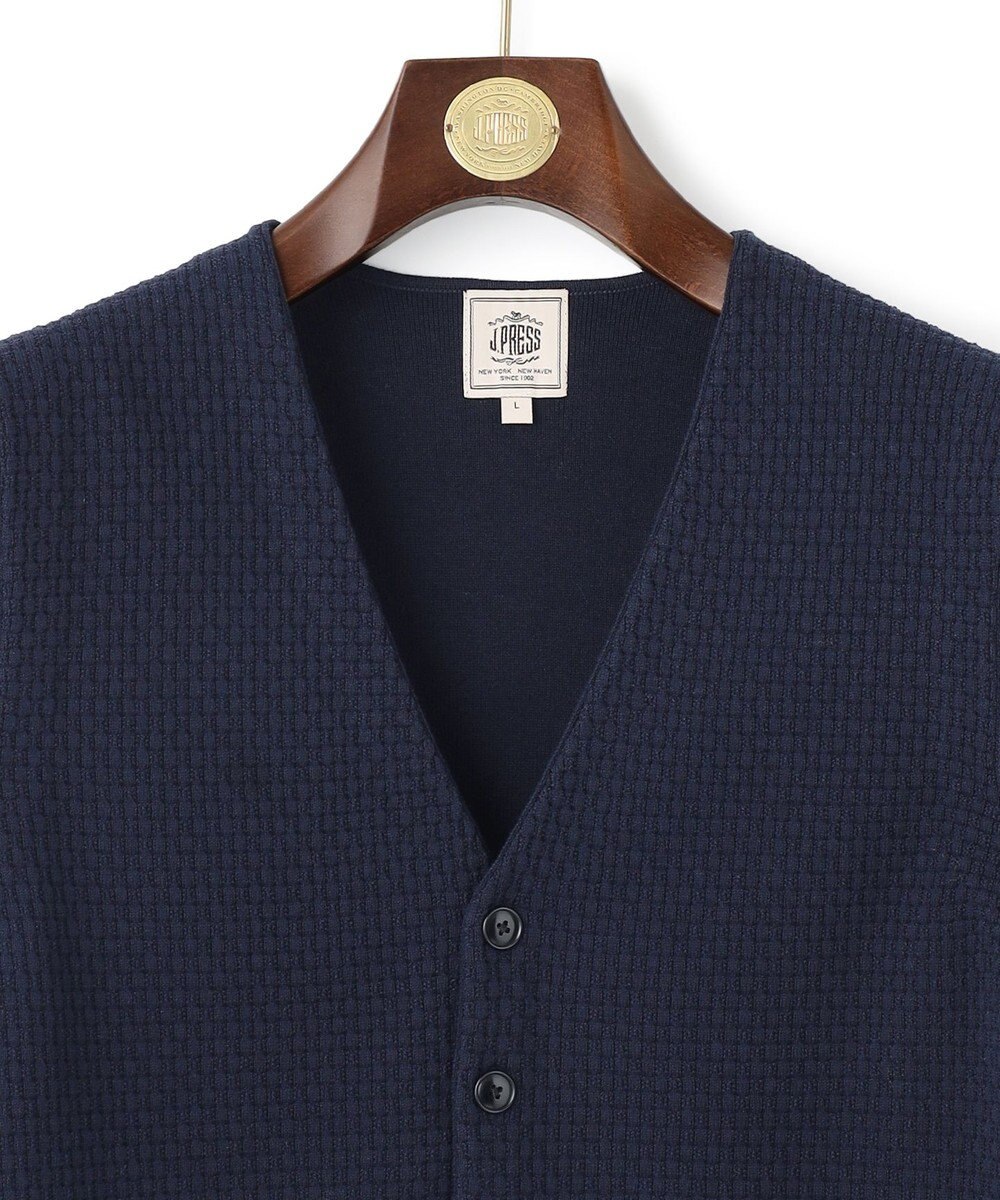 J.PRESS MEN 【High twist links】ニットベスト 