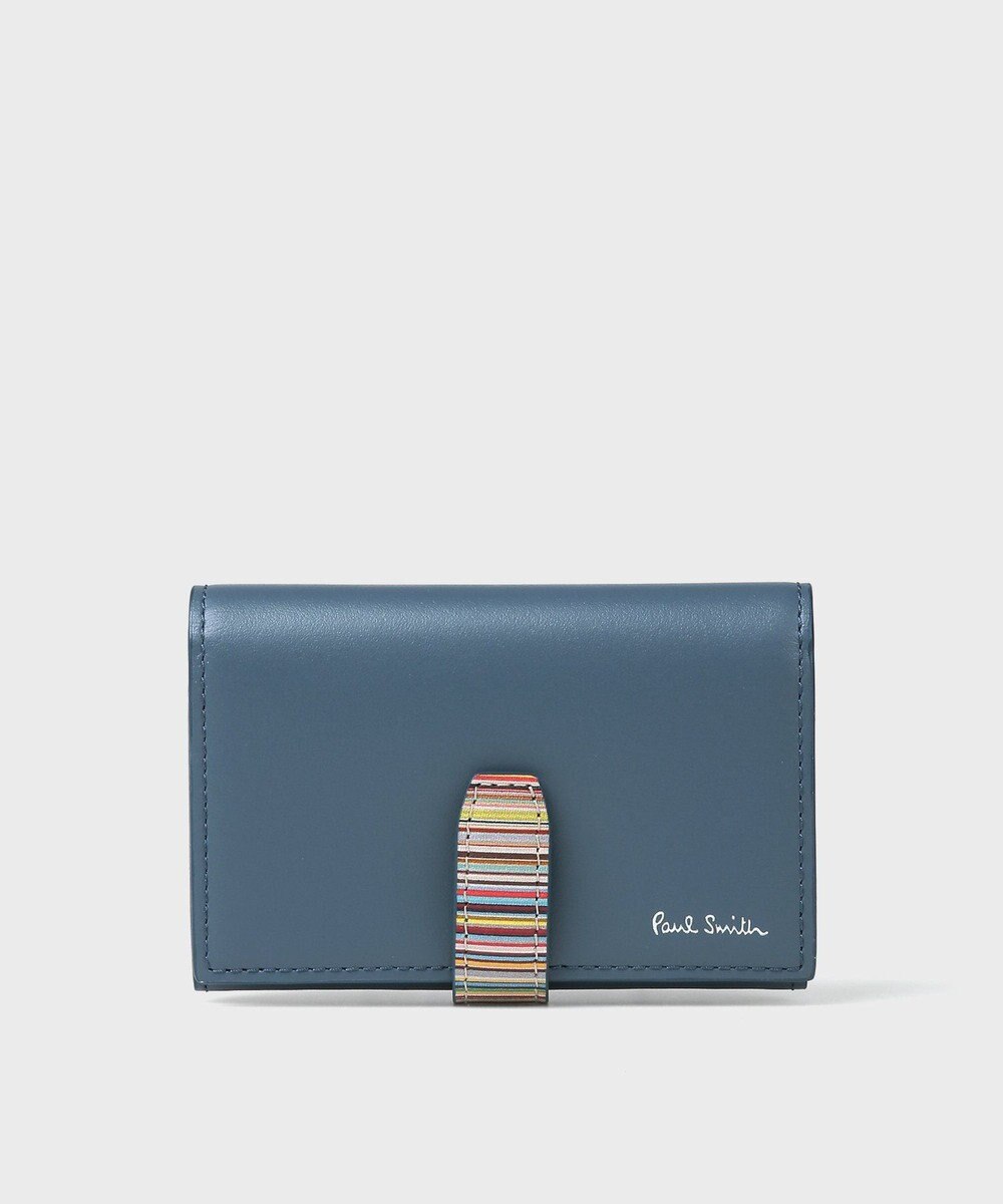 Paul Smith シグネチャーストライプタブ 名刺入れ 