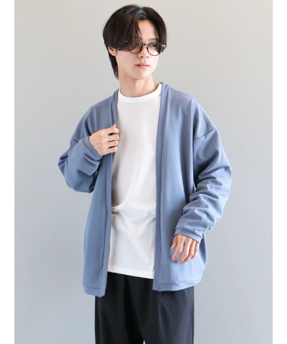 CRAFT STANDARD BOUTIQUE 梨地カットカーディガン＋ＬＳ　ＴＥＥーＳＥＴ 