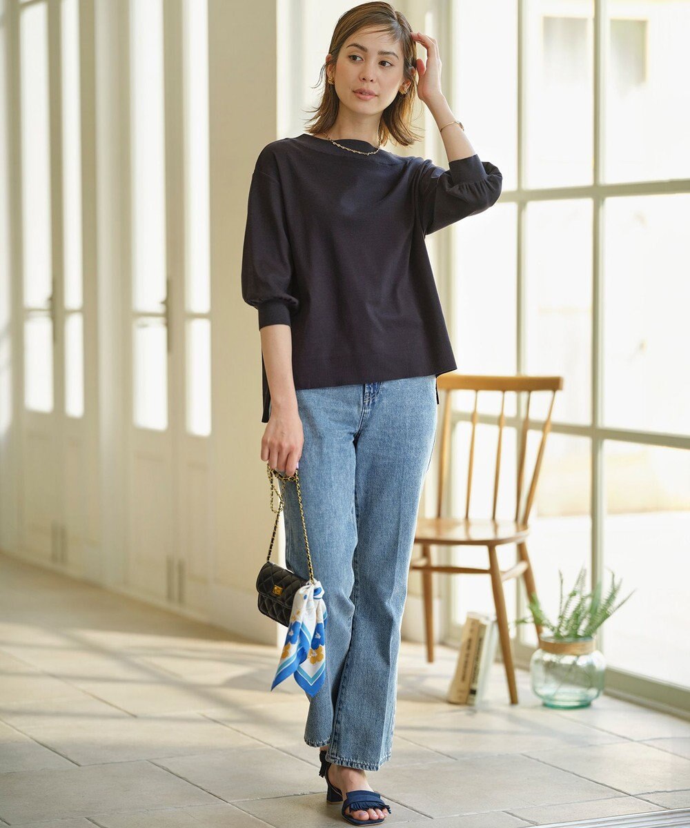 組曲 S 【WEB限定】セーターマシーン リラクシーニットTシャツ 