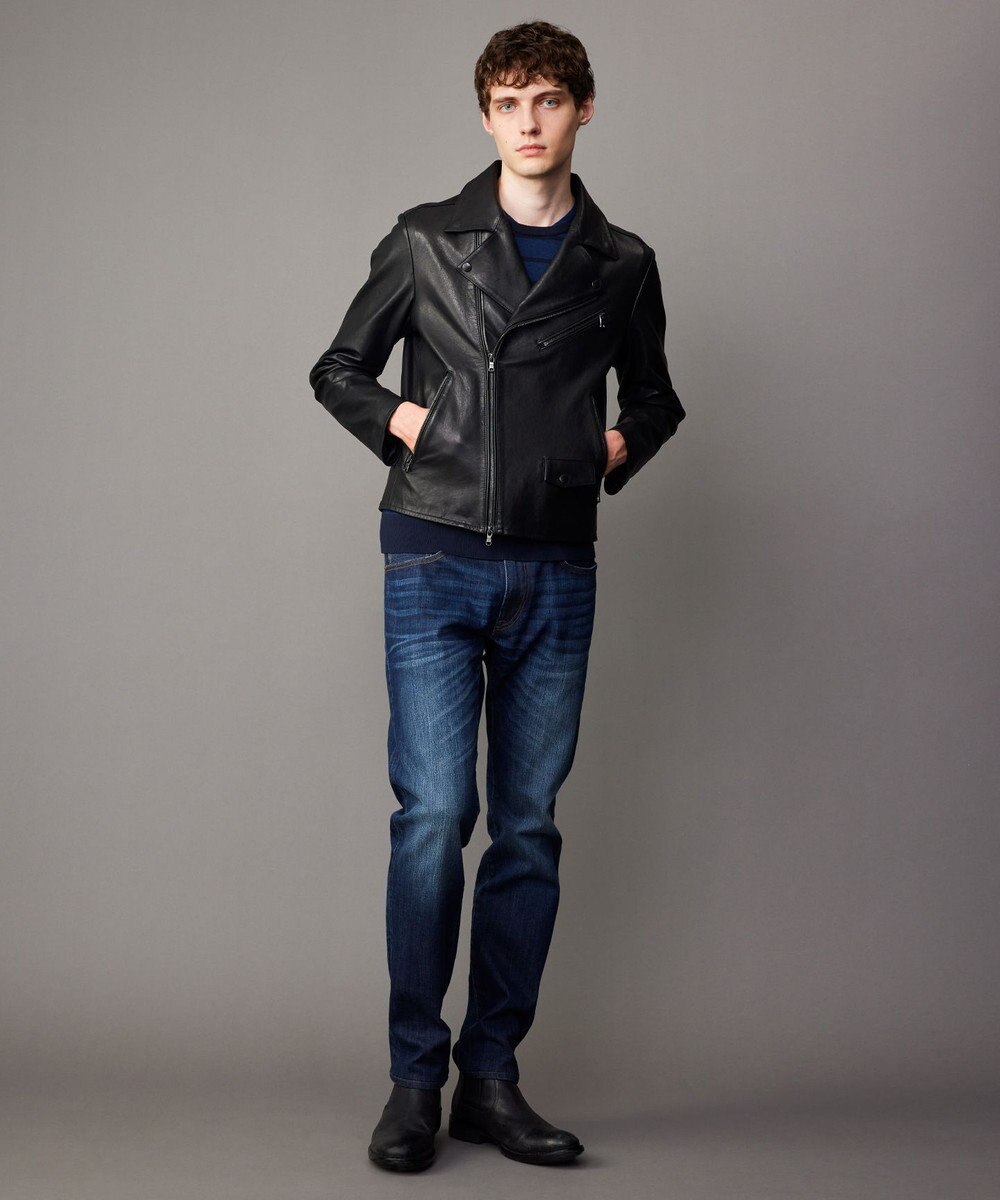 JOSEPH ABBOUD 【キングサイズ・サスティナブル/JAPANファブリック/ストレッチ】オゾンハイパワーデニム パンツ 