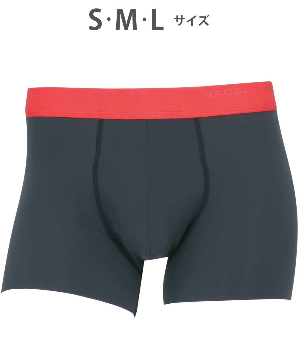 WACOAL MEN WACOAL MEN ボクサーパンツ 【気持ちいいパンツ】 動いてもズレにくい フロントの安定性・快適性 前閉じ 下着 メンズ WT3428 /ワコールメン 