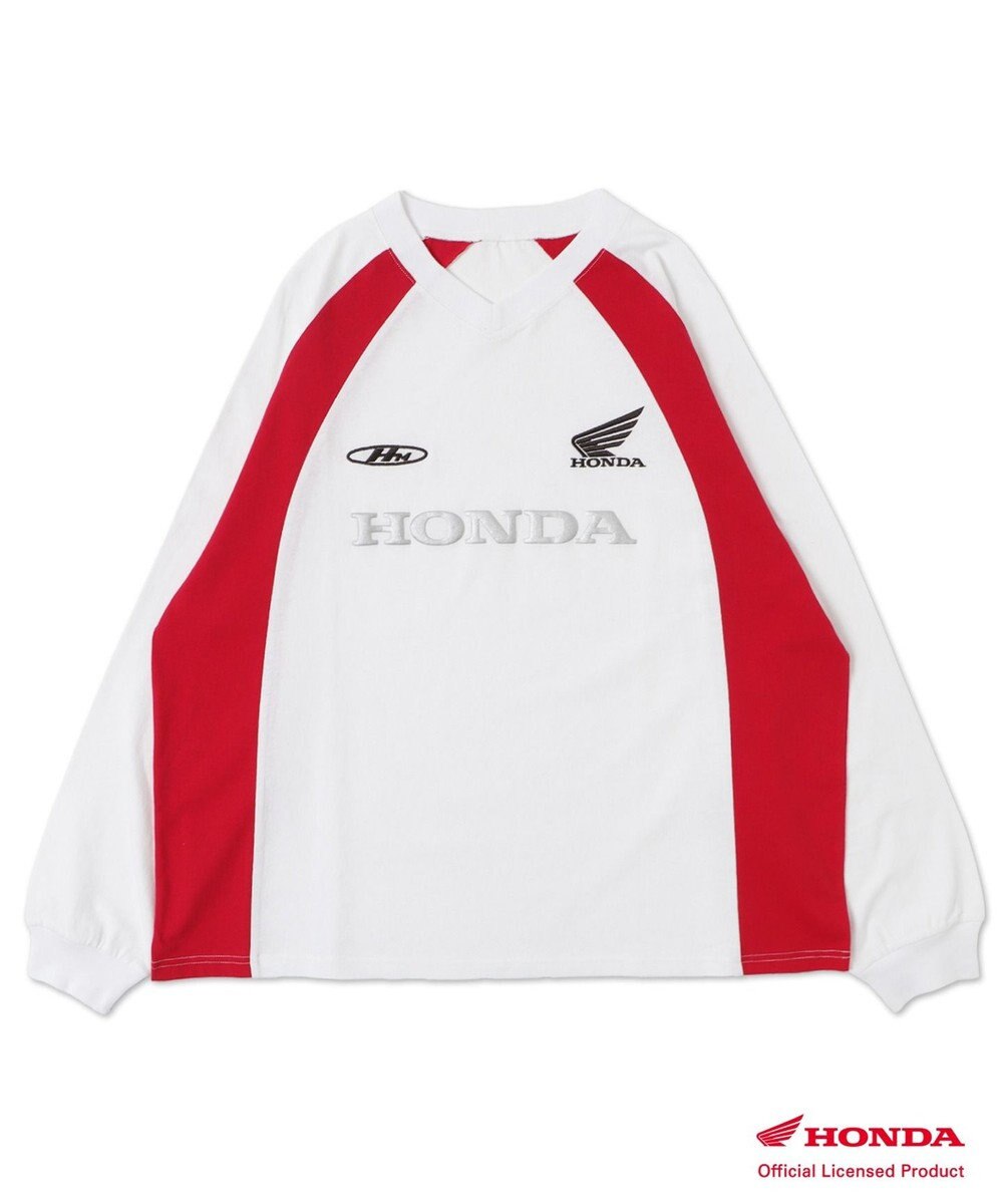 WEGO 【ユニセックス着用ITEM】別注HondaグラフィックT（LS） 