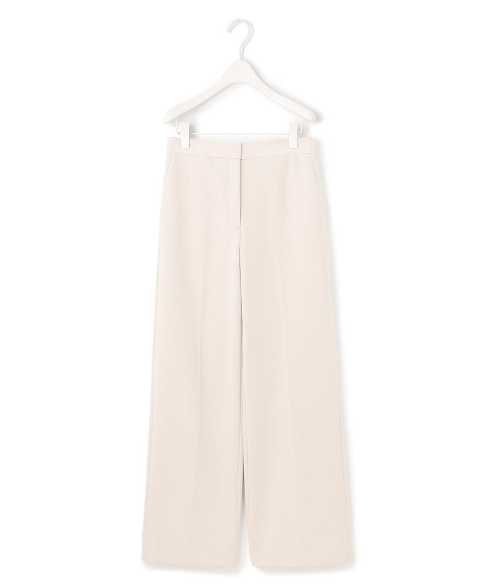 ICB L 【洗える】ミリオーネダンボールニット ワイドストレートパンツ 