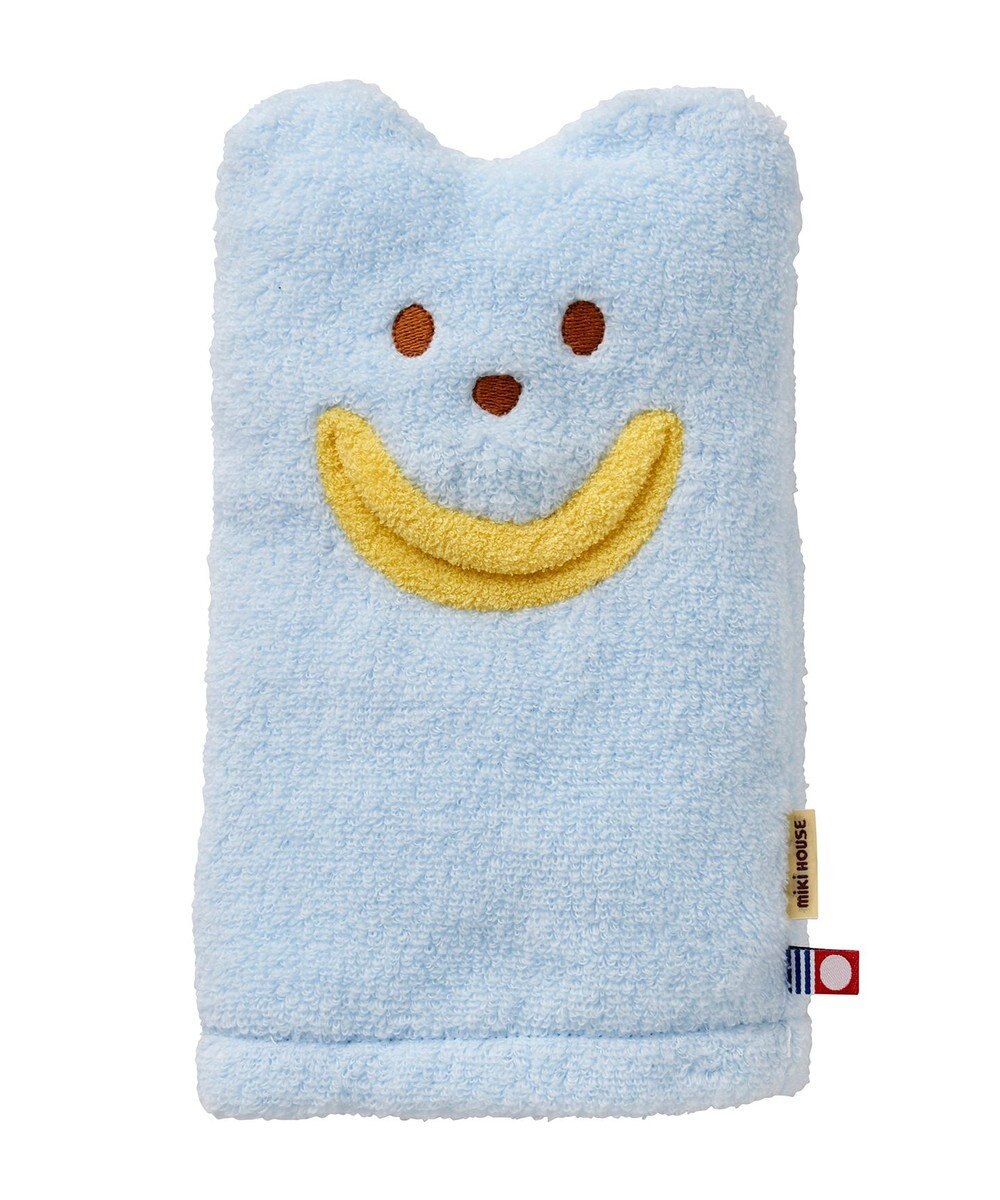 MIKI HOUSE HOT BISCUITS 【ミキハウス】 無撚糸バスポンチョギフトセット【BOX付き】 