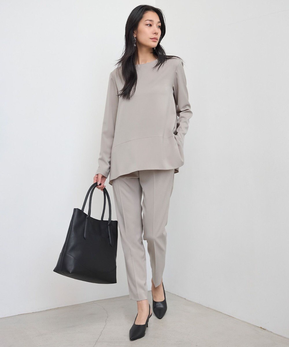 ICB L 【UVカット・防シワ・速乾・洗える】Fied Tブラウス 