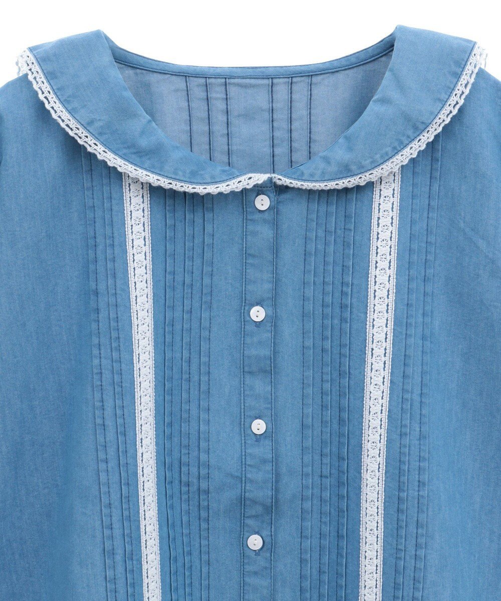 earth music&ecology セーラーカラーブラウス 