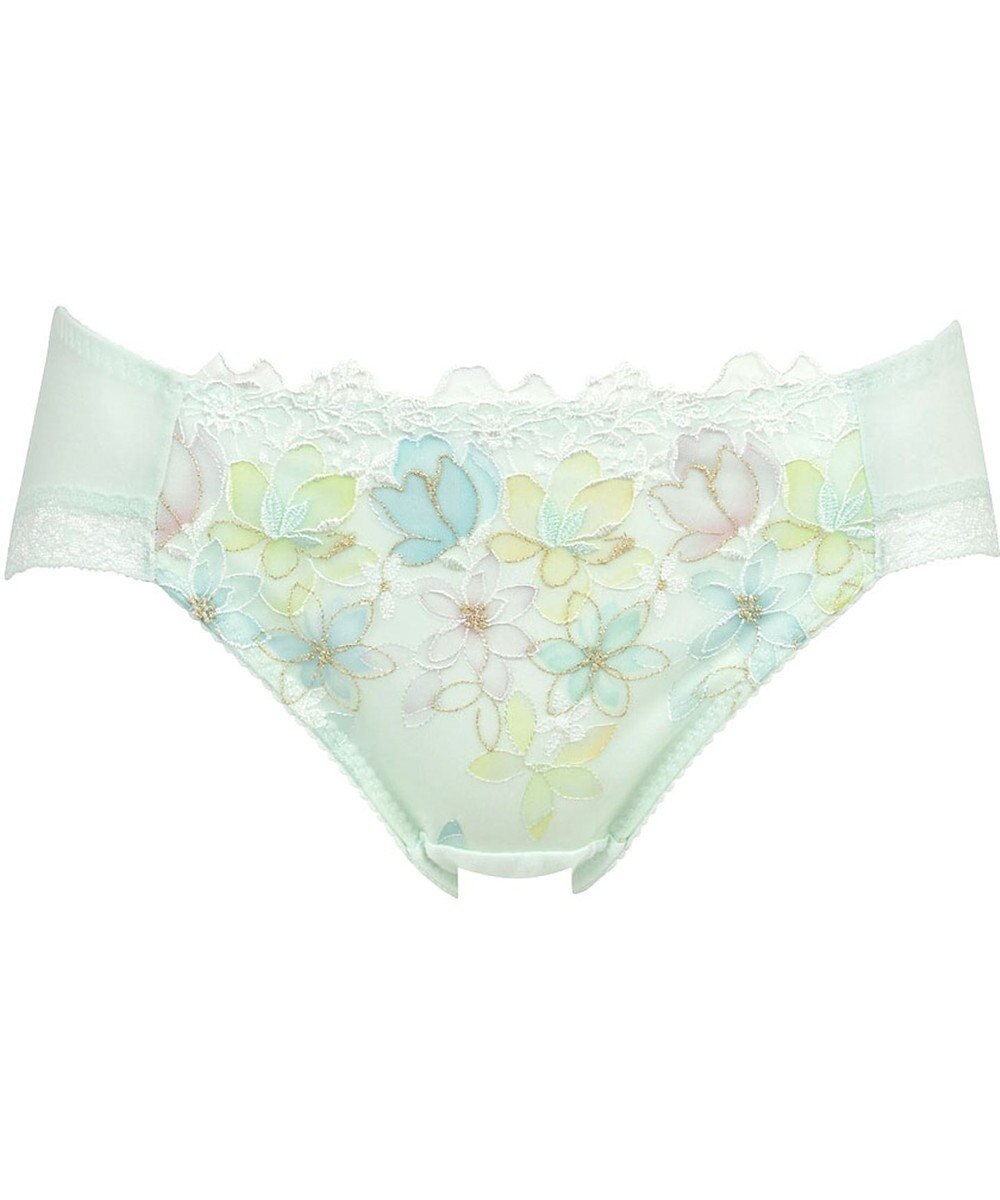 Wing ペアショーツ　【後ろ姿きれいブラ】　KB2717とペア　身生地部綿混　はきこみ丈あさめ　ウイング／ワコール　KF2317 