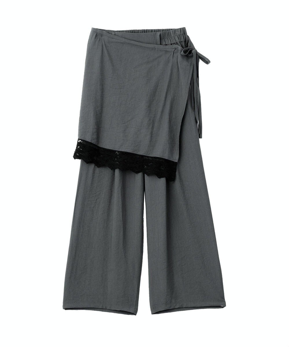 Green Parks ラップ付きパンツ 