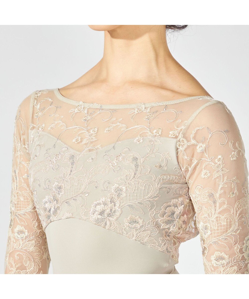 Chacott 【Nela ライン】6分袖レオタード 