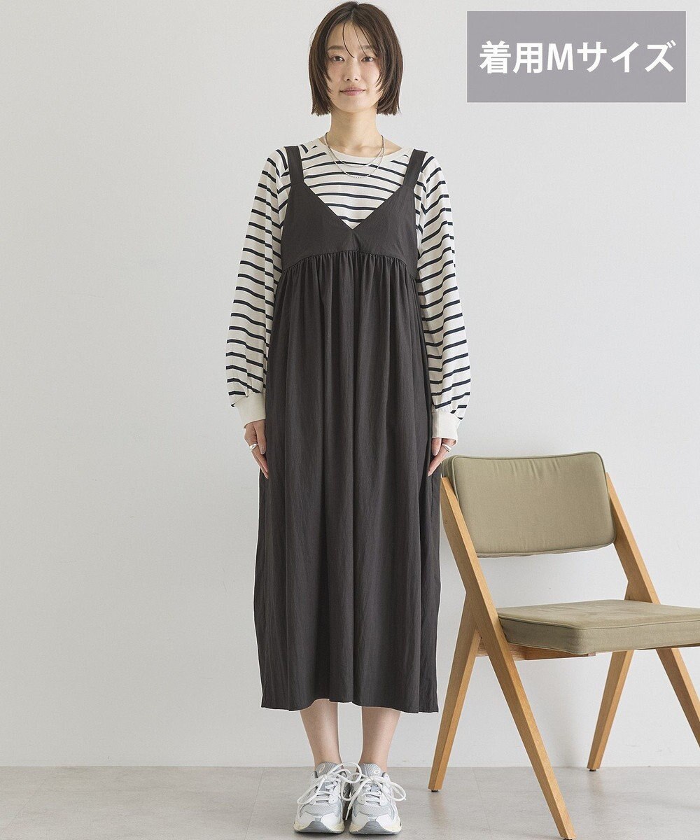 AMERICAN HOLIC 【選べる丈】Ｖネックワンピース 