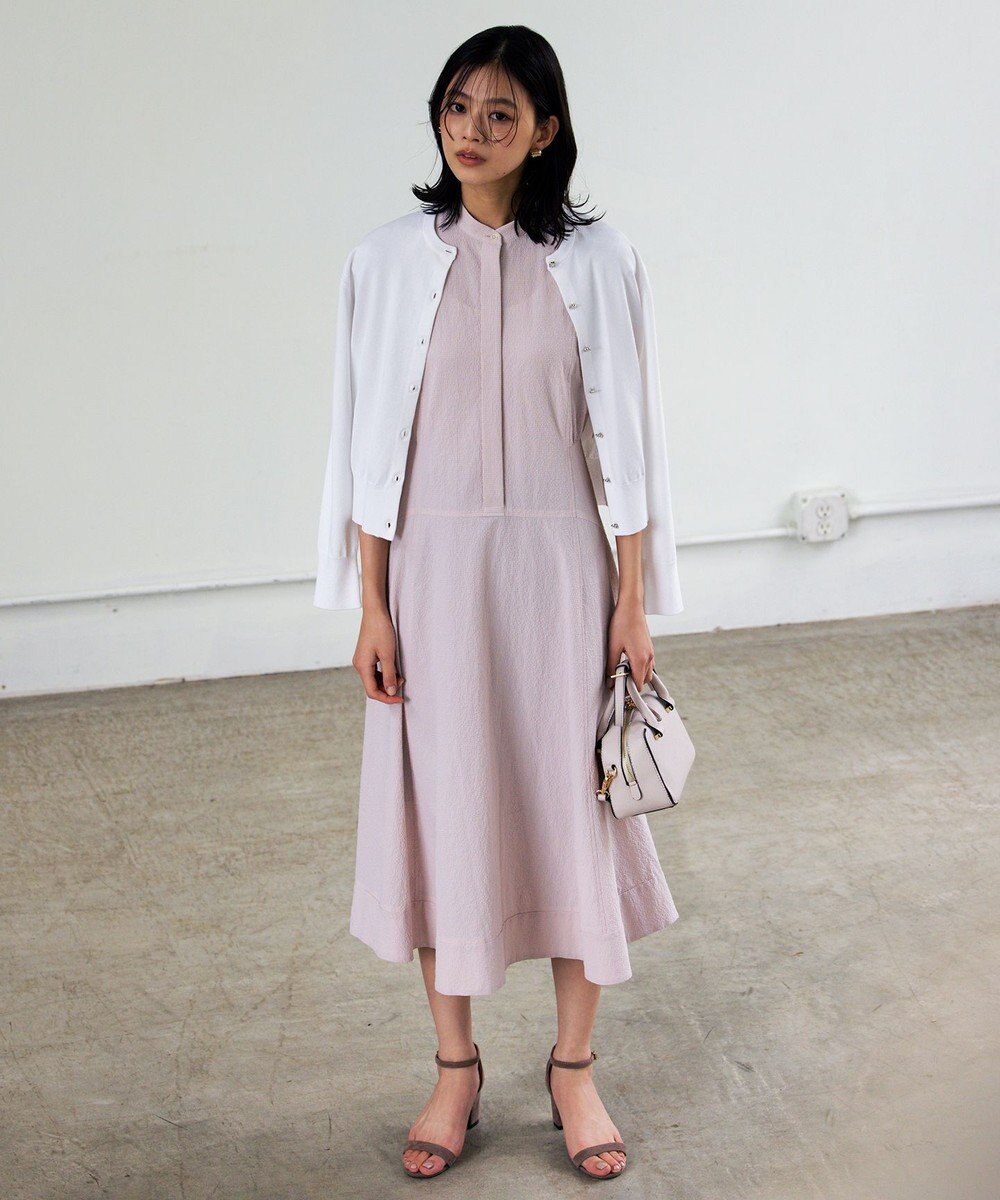 組曲 【8色展開・アンサンブル対応】ブーケカラーカーディガン 