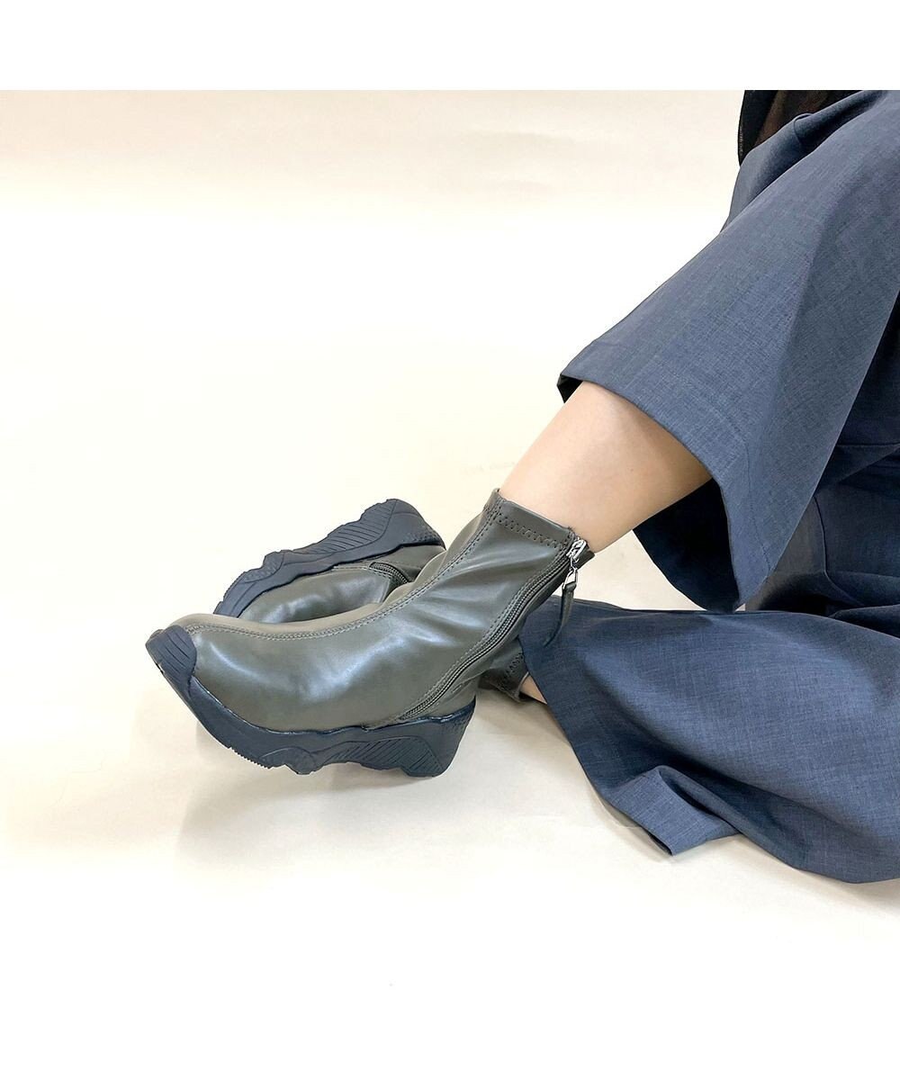 MODE ET JACOMO <noyau>軽量スニーカーショートブーツ 